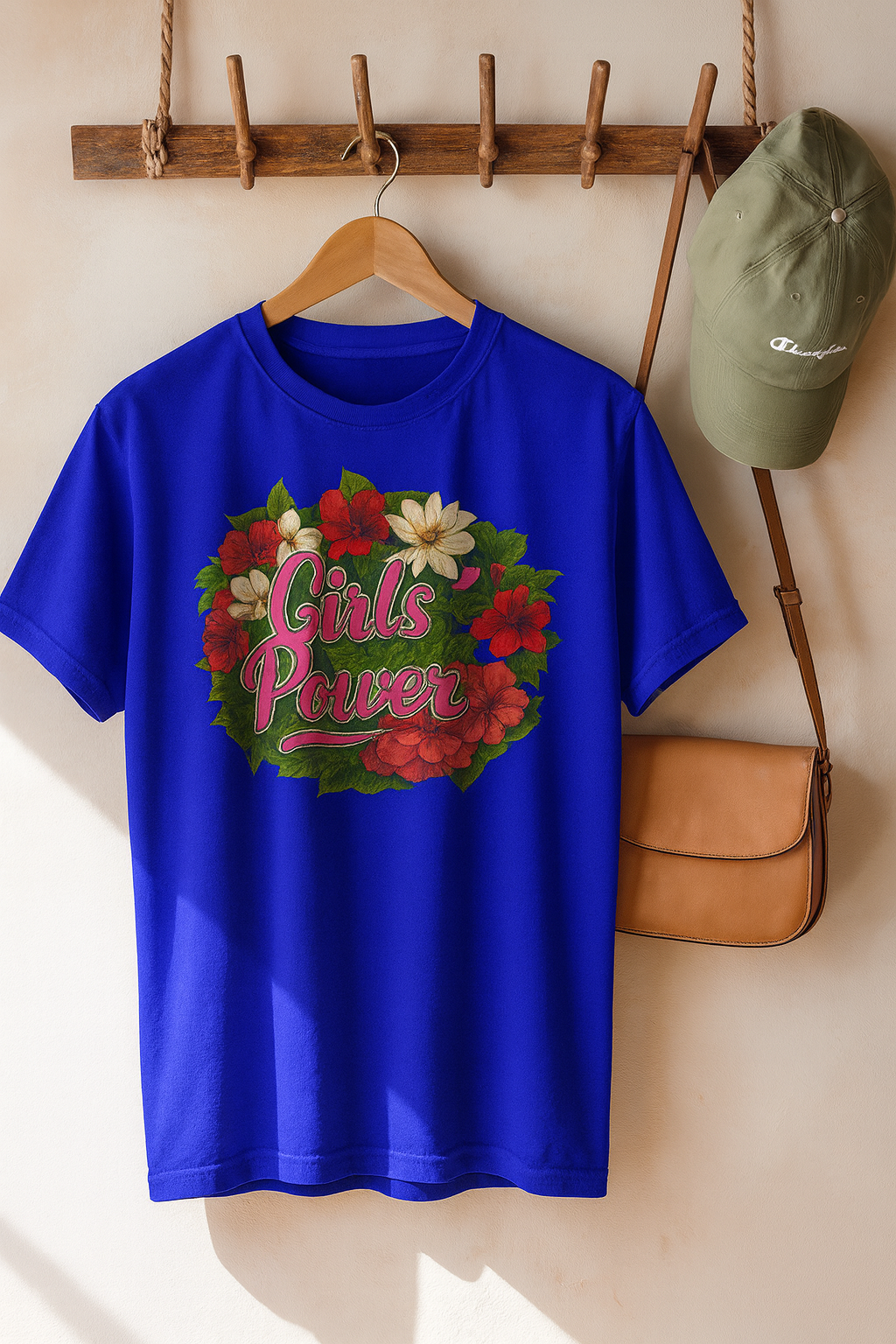 PETALS & SOUL REGULAR PRINTED T-SHIRT: Girls Power
