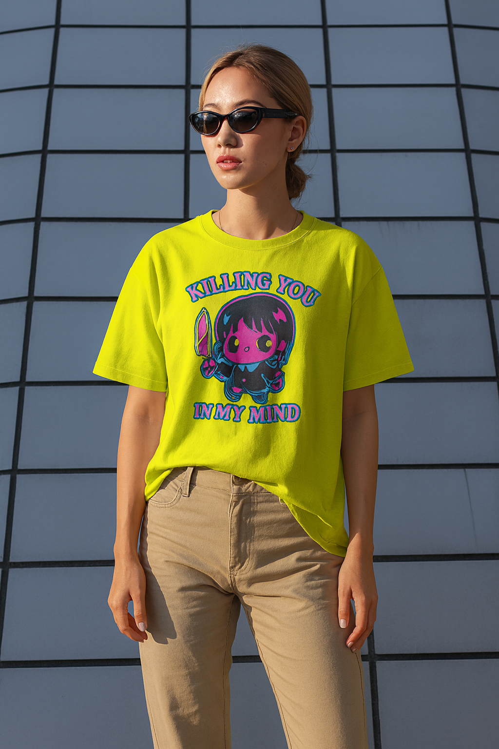 UNSTOPPABLE REGULAR PRINTED T-SHIRT: Killing You In My Mind