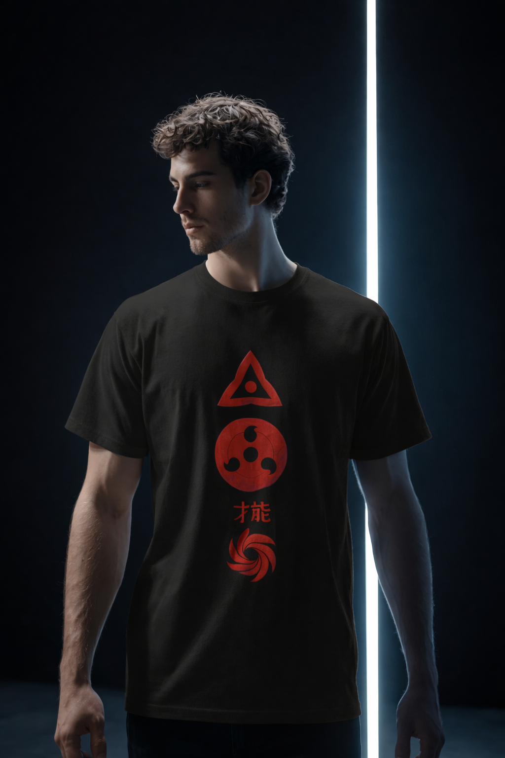 MENS REGULAR PRINTED T-SHIRT: Eternal Ocular Ascension