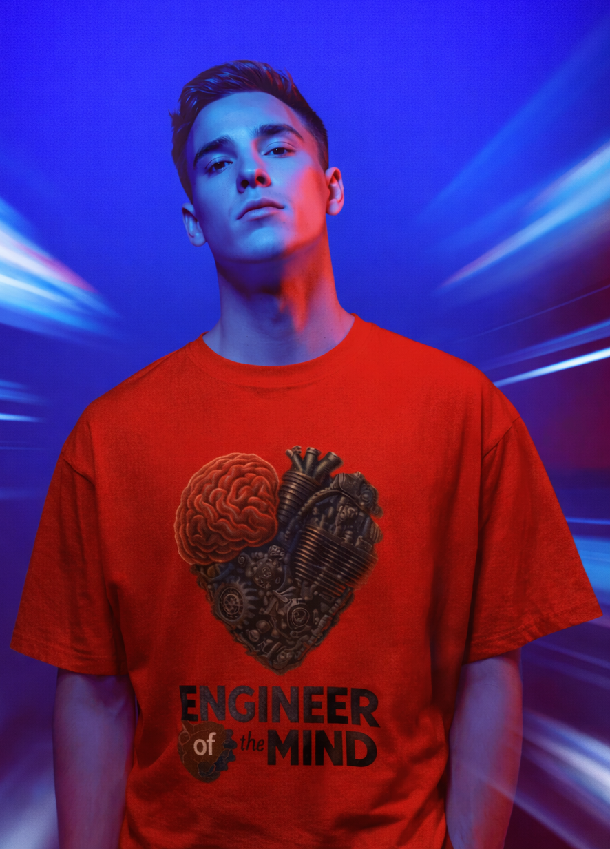 MENS REGULAR PRINTED T-SHIRT: Engineer of the Mind
