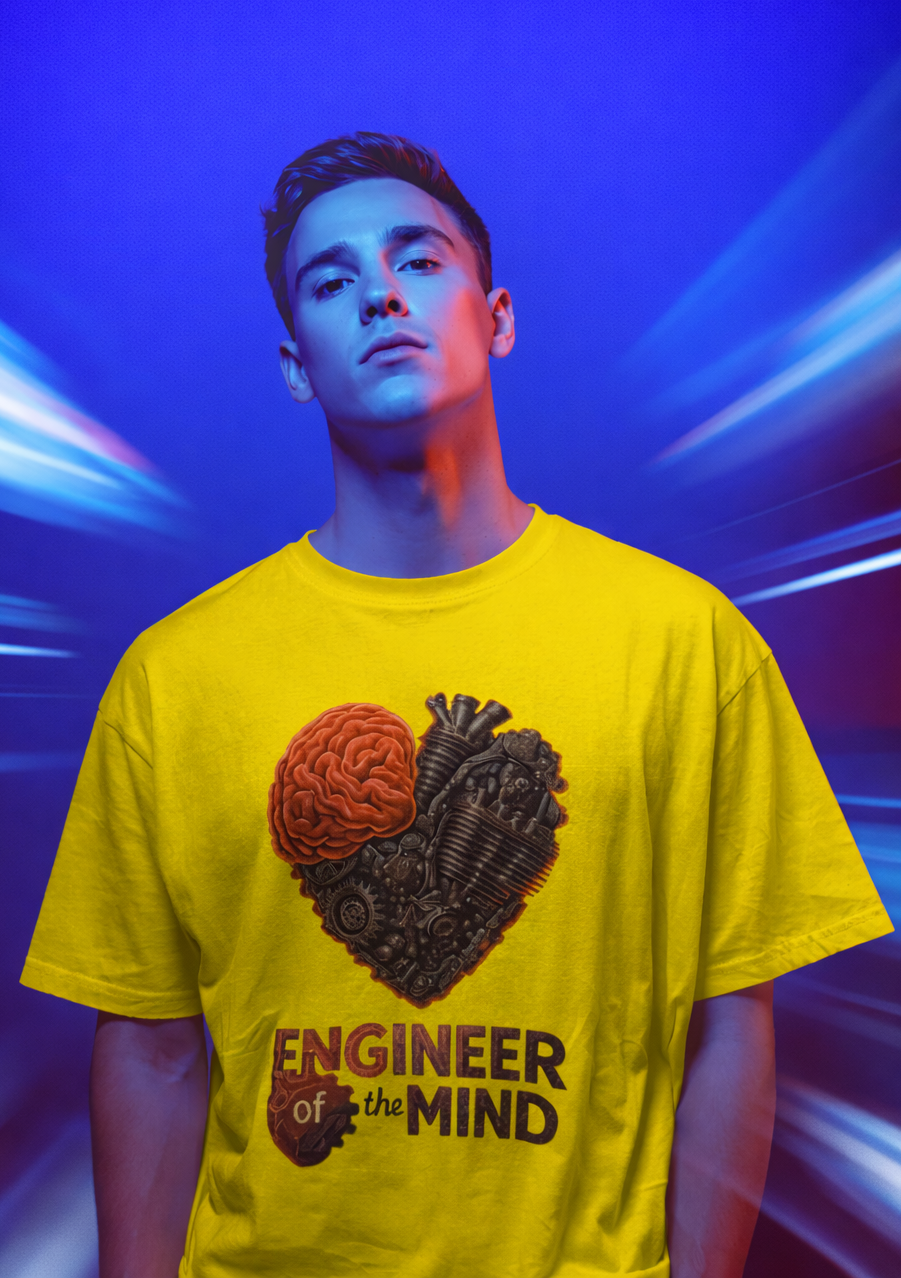 MENS REGULAR PRINTED T-SHIRT: Engineer of the Mind