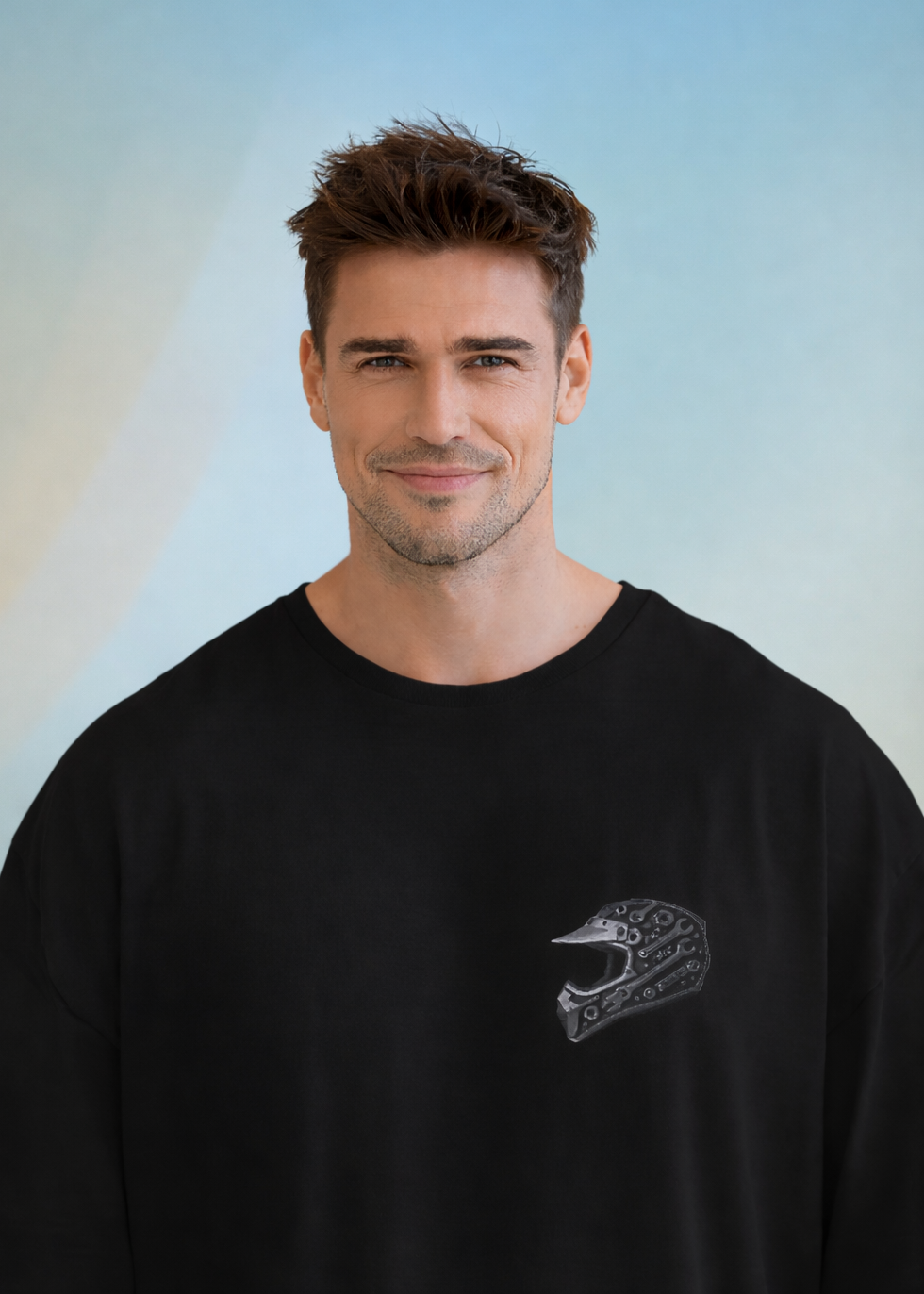 MENS OVERSIZED PRINTED T-SHIRT: Built to Create