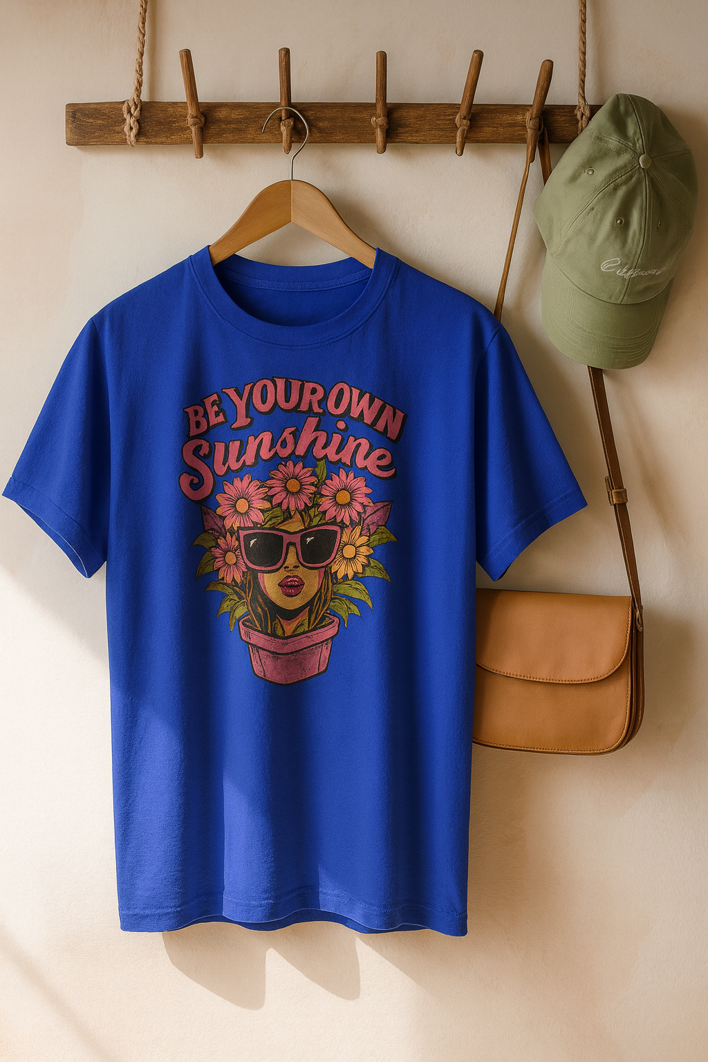 UNSTOPPABLE REGULAR PRINTED T-SHIRT: Be Your Own Sunshine