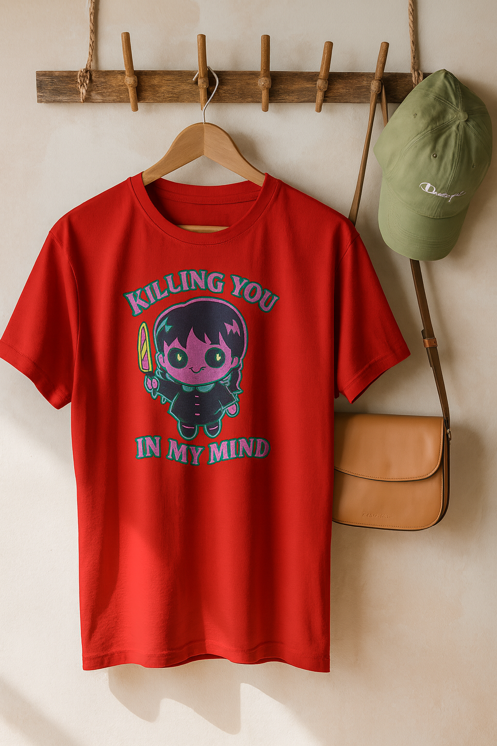 UNSTOPPABLE REGULAR PRINTED T-SHIRT: Killing You In My Mind