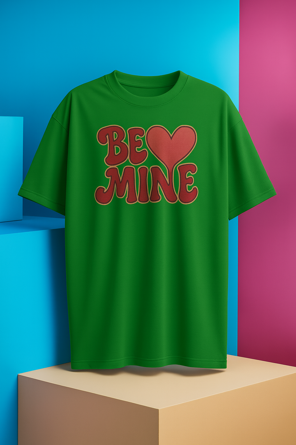 UNSTOPPABLE REGULAR PRINTED T-SHIRT: Be Mine