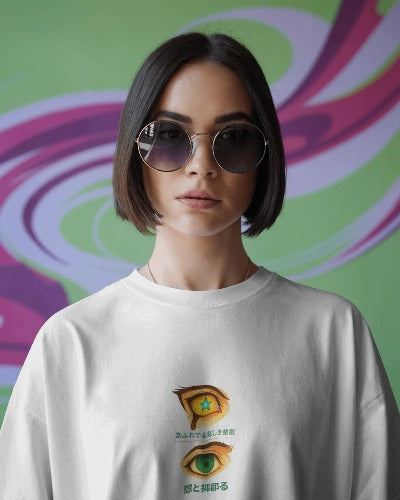 ANIME QUEENS REGULAR PRINTED T-SHIRT: Mystic Eyes